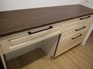 千葉キッチン取付け隊　カップボードの取付け　施工後